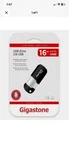 New Gigastone GS-Z16GCNBL-R Usb 2.0 Drive (16GB) (black). Price: $9.50.
