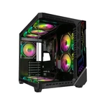 Atx Mid-tower Gaming Case With 9PCS Argb Fans Control Remote, C... New. Price: $156.16.