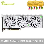 Manli Geforce Rtx 4070 Ti Super 16GB White Polar Fox Gaming Graphics Card Gpu New. Price: $873.96.