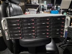 Supermicro 45 Bay Server Shelf 847E16-RJBOD1 W/ Rails Custom Silenced!! Used. Price: $1100.00.