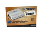 Trendnet TE100-MFP1 1-PORT Multi-function Usb Print Server New. Price: $39.99.