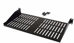 Cnaweb 1U 19-INCH Vented Rackmount Shelf For Network Cabinet 9" Deep New. Price: $24.50.