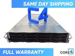 Supermicro CSE-829U X10DRU-I+ 2U 12X3.5 Barebones Used. Price: $249.00.