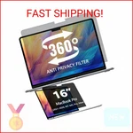360 Privacy Screen Protector For Macbook 16 Inch (2021-2026, M1, M2, M3, M4 New. Price: $25.46.