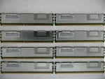 Server Ram 32GB (8X4GB) PC2-5300 Ecc Fb-dimm For Dell Poweredge 1950 Iii Used. Price: $79.00.