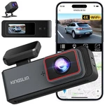 Kingslim E4 4K Dash Cam Front And Rear, Wifi 1080P Dual Ca... New. Price: $65.04.