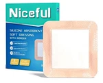 Niceful 6 X Silicone Super Absorbent Wound Dressing - Gentle Border Large New. Price: $21.99.