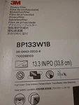 New 3M BP133W1B Bright Screen Privacy Filter For 13.3" Laptop 16:10 Aspect Ratio. Price: $49.99.